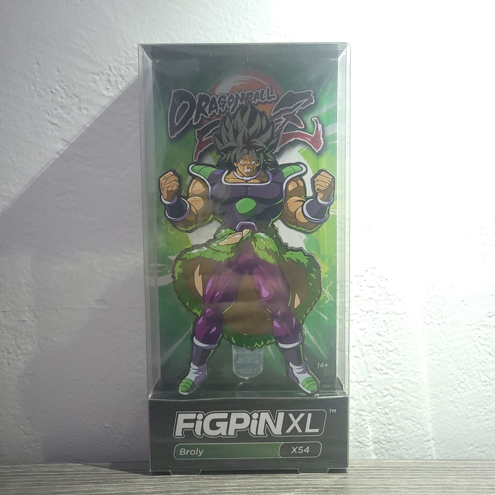 Dragon Ball Super FiGPiN XL Broly X54 Collectible Pin NIB
